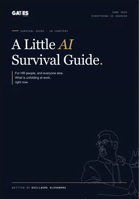 Cover of A Little AI Survival Guide, by Guillaume Alexandre.
